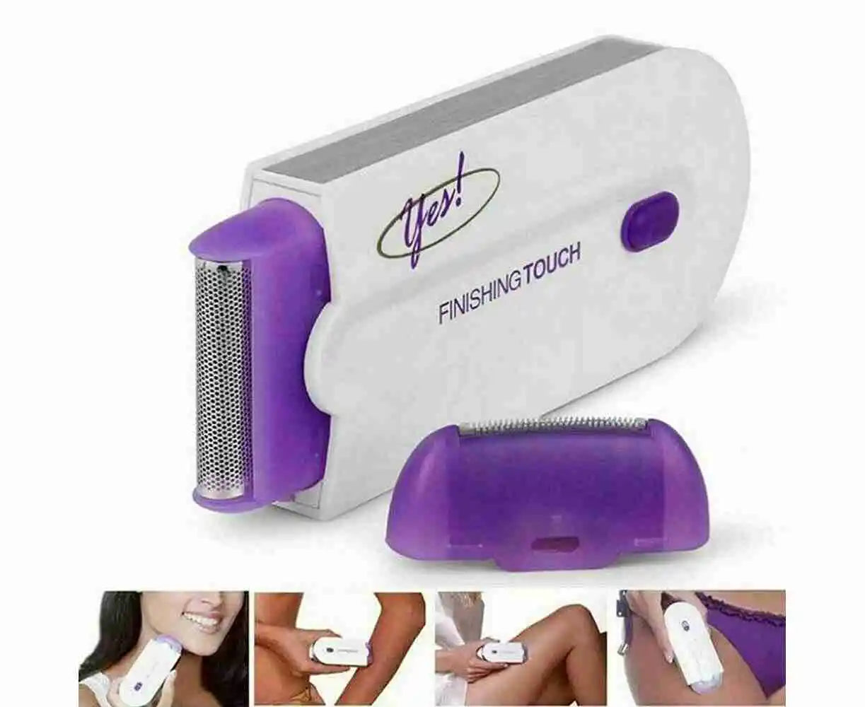 Finishing Touch Hair Epilator – Painless Hair Removal for Face & Body