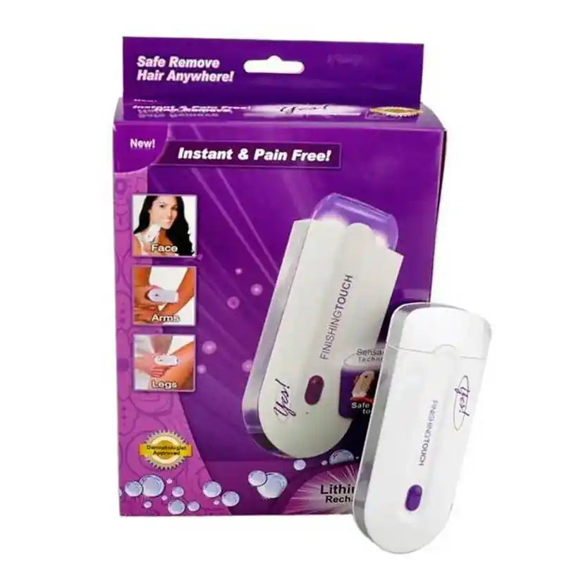 Finishing Touch Hair Epilator – Painless Hair Removal for Face & Body
