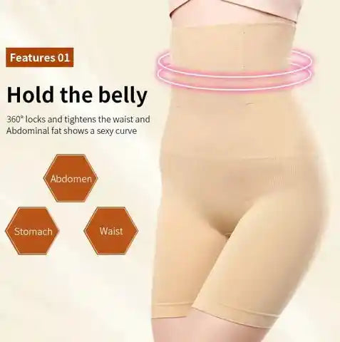High Waist Slimming Lower Body Shaper – Seamless and Invisible Under Clothes