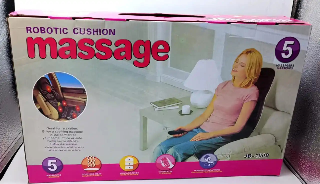Massage Seat Topper – Full Body Massager with Heat for Home, Office & Car
