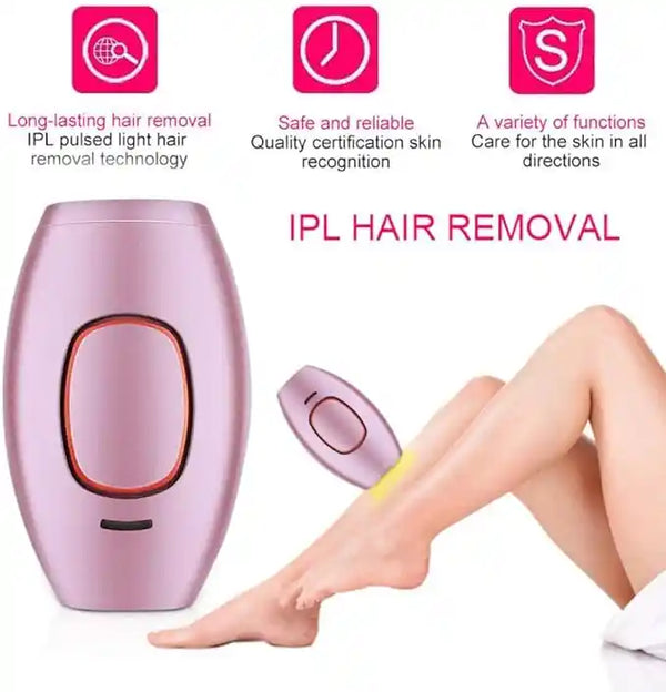 Mini Laser Hair Removal Device – IPL Technology for Painless, Permanent Hair Reduction