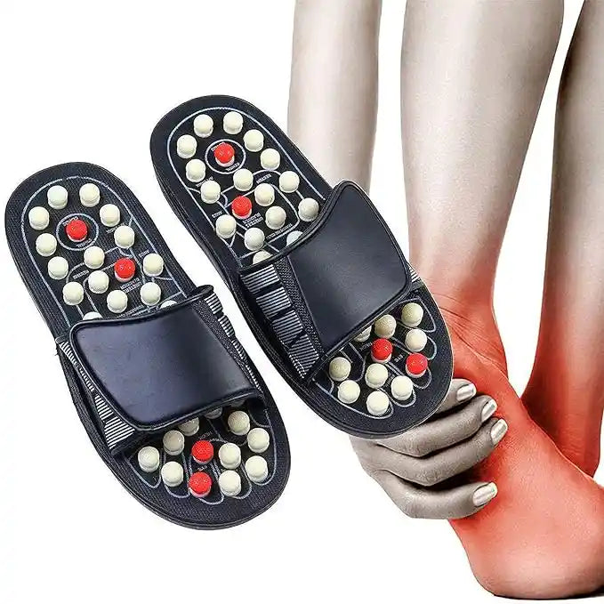 Natural Foot Slippers Massager – Acupressure Therapy for Total Wellness