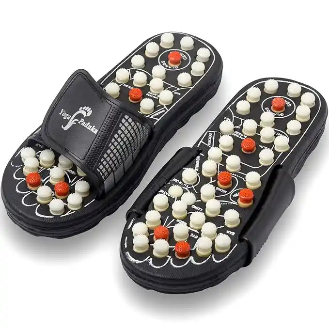 Natural Foot Slippers Massager – Acupressure Therapy for Total Wellness