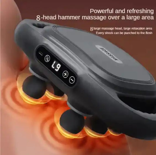 8D Massage Gun with 8 Heads