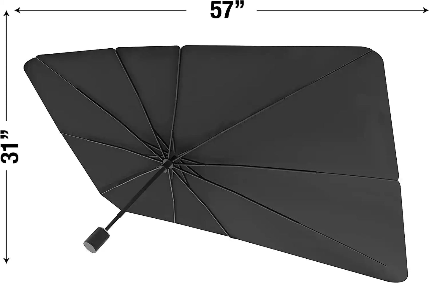 Car Windshield Sun Shade (BrellaShield)