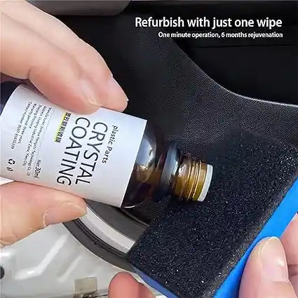 Crystal Coating Polish – Mirror Shine and Water Repellent Car Protection