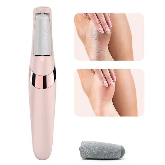 Electric Pedicure Foot File – Callus Remover for Smooth, Soft Feet with Rechargeable Battery and Dual Speed Settings