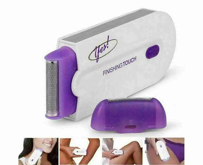 Finishing Touch Hair Epilator – Painless Hair Removal for Face & Body