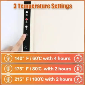 Flexible Heated Board © – Foldable Electric Food Warming Tray