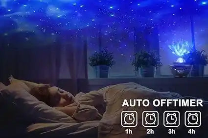 Galaxy Ocean Light Projector – Smart Starlight & Nebula Room Decor
