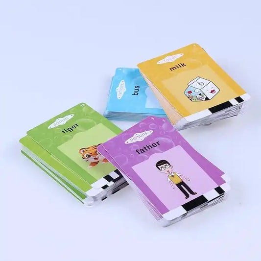 Kids Flash Cards – 112 Talking Cards for Preschool Learning and Language Development