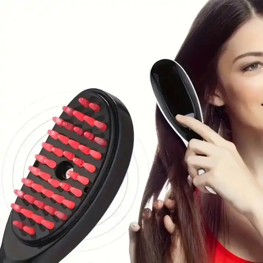 LED Hair Growth Brush – Red Light Therapy for Hair and Scalp Health