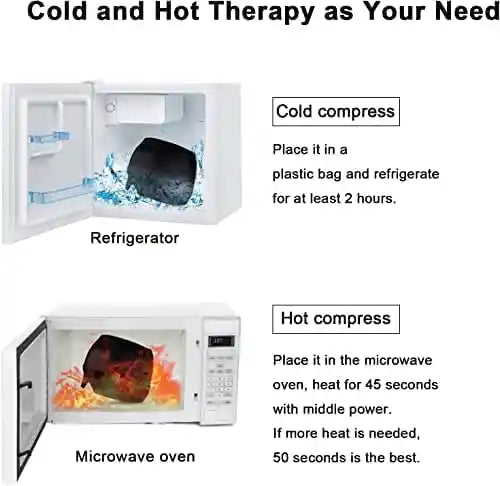 Migraine Relief Cap – Hot & Cold Therapy for Headaches, Sinus & Stress Relief