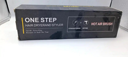 One Step Hot Air Brush – All-in-One Hair Dryer, Straightener, Curler & Volumizer