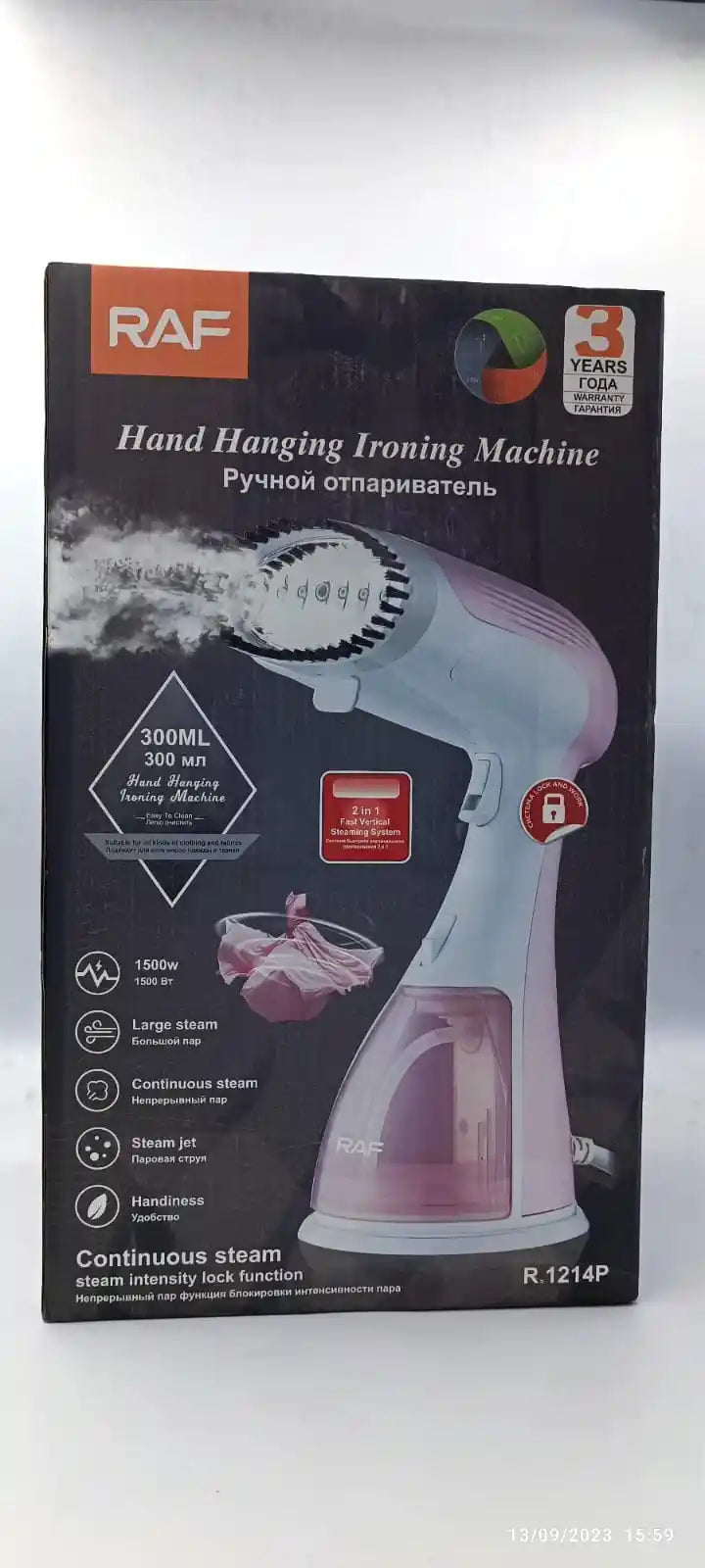Portable Garment Steamer – Handheld Ironing Solution for Home & Travel