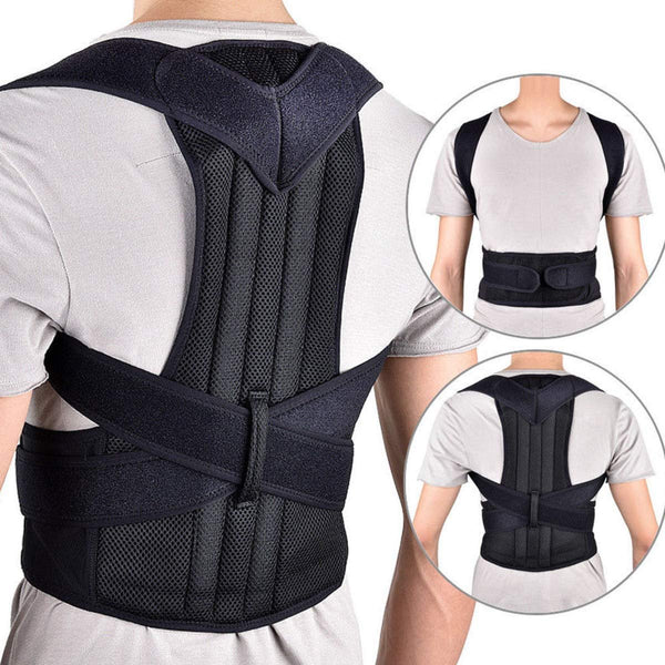 Posture Corrector Therapy Shoulder Belt – Adjustable, Breathable, Invisible Under Clothes
