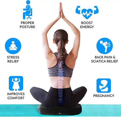 Ergonomic Memory Foam Seat Cushion – Ultimate Comfort & Support