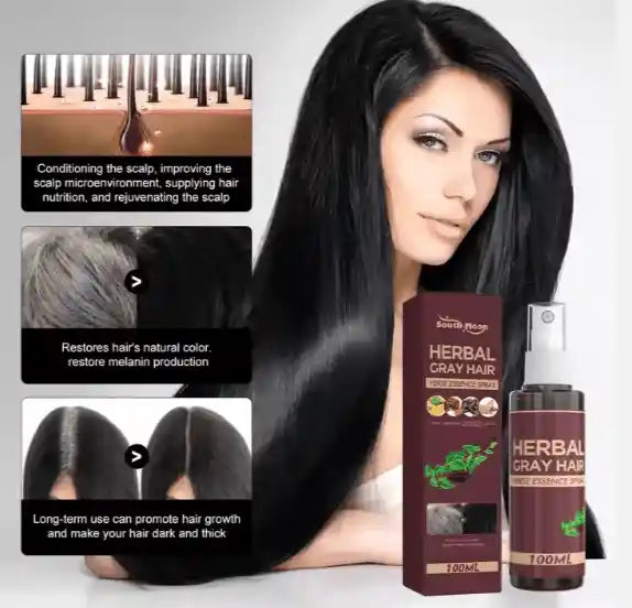 South Moon – Gray Hair Spray (Original) | 100ml Instant Gray Coverage