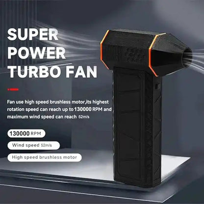 Super Power Turbo Fan – High-Speed Cordless Blower for Home & Outdoor Cleaning