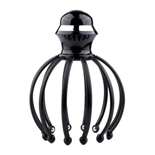 Electric Octopus Head Massager with 12 Claws for Scalp Relaxation