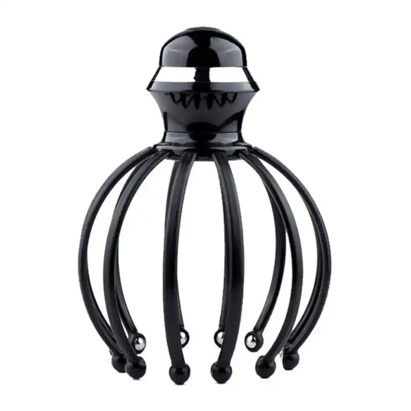 Electric Octopus Head Massager with 12 Claws for Scalp Relaxation